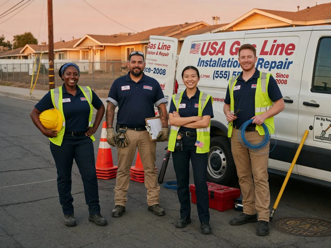 Gas Line Installation company in Hyde Park, VT